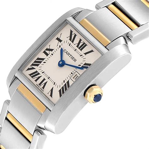 cartier tank watch for ladies|cartier french tank watch price.